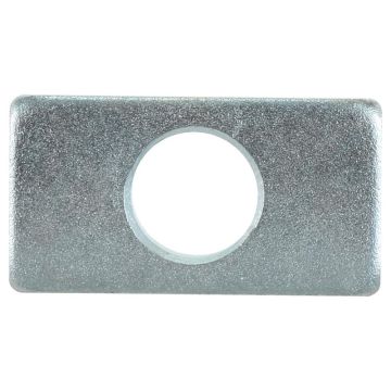 Afdekplaat 40x75mm Gat Ø 25.5mm