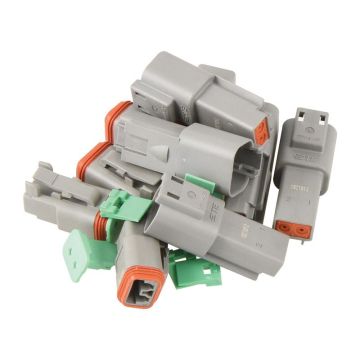 Deutsch-connector Navulling 2 Polig 5 x Man, 5 x Vrouw (Bag)