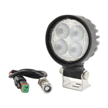 LED Werklamp, Interference: Klasse 3, 2000 Lumen, 10-30V