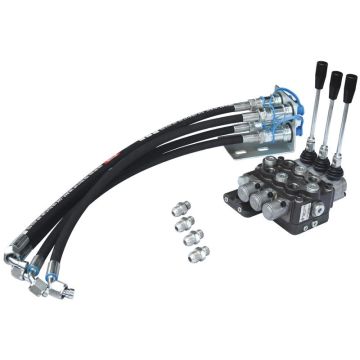 3/8'' BSP Massey Ferguson regelklep met dubbele sectie