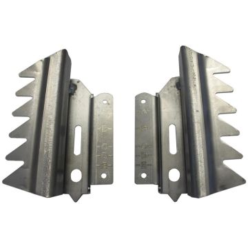 Strooischoepen set, Rechts en Links (Geleverd zonder bevestigingsmateriaal)