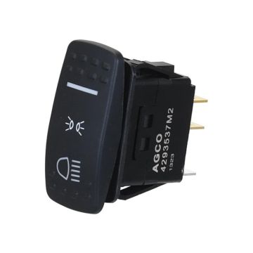 Tuimelschakelaar - Main Beam Flash, 3 Positie (Aan/Aan/Uit)