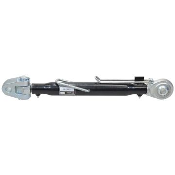 Topstang (Cat.2/2 (Ø25/25mm)) Scharnier en Kogel,  M36 x 3, Min. Lengte: 665mm.