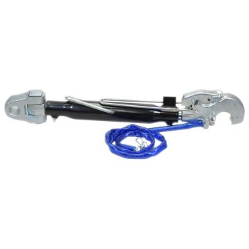 Topstang (Cat.30mm/3 (Ø30/32mm)) Scharnier en Haak,  M36 x 3, Min. Lengte: 720mm.