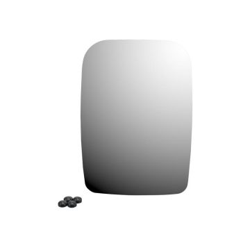 Spiegelglas - Rechthoekig, (Gebogen), 303.5 x 214.5mm