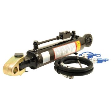 Hydraulische Topstang (Cat.3/3 (Ø32/32mm)) Scharnier en Kogel, Cylinder binnen Ø: 105mm, Min. Lengte : 680mm.