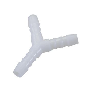Stofklep met olie opvang Y-splits voor slangen met een diameter van 8 mm
