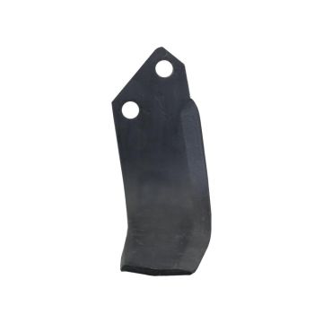 Freesmes Gebogen Links 60x6mm Hoogte: 164mm. Gat afstand: 40mm. Gat Ø: 12.5mm. Vervanging voor Celli Passend voor: 531512