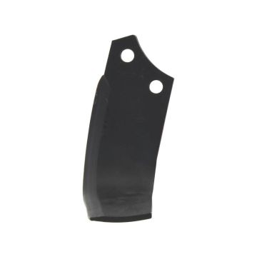 Freesmes Gebogen Rechts 80x7mm Hoogte: 192mm. Gat afstand: 48mm. Gat Ø: 14.5mm. Vervanging voor Maschio