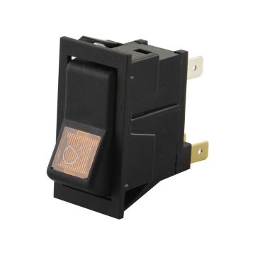 Tuimelschakelaar - Werklamp, 2 Positie (Aan/Uit)