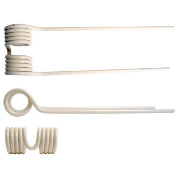 Cirkeltand - Rechts -  Lengte:410mm, Breedte:115mm, Ø9mm - Vervanging voor PZ, Vicon Passend voor: PZ340