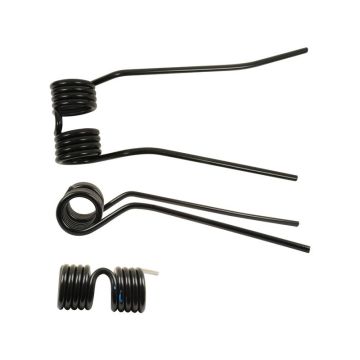 Cirkelhooiertand - Rechts -  Lengte:378mm, Breedte:114mm, Ø9mm - Vervanging voor PZ, Fransgard, Pottinger, Sitrex Passend voor: PZ111