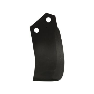Freesmes Gebogen Links 80x8mm Hoogte:  Gat afstand:  Gat Ø: 14.5mm. Vervanging voor Sovema Passend voor: 900-111-024