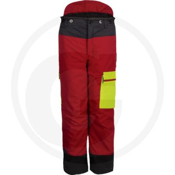 Bosbouw veiligheidsbroek met snij- en za vorm a, snij- en zaagbeschermingsklasse 1 - gedrongen.