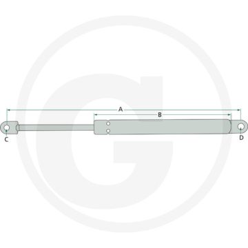 Stabilus Gasdrukveer