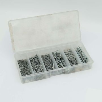 Splitpennen assortiment (555 stuks)