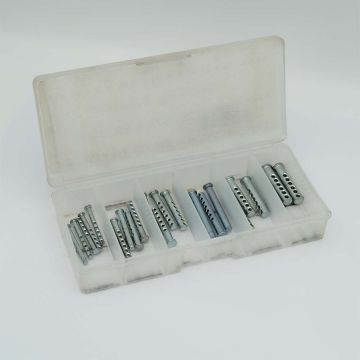 Borgpennen aanpasbaar assortiment (24 stuks)