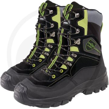 Lupriflex lupriflex zaagschoenen sportive hunter snij- en zaagbescherming klasse 3 - maat 41 eu / 7.5 uk - zwart / groen