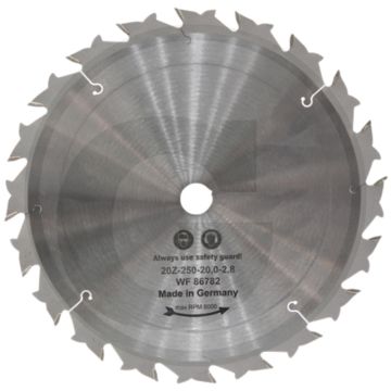 Hardmetalen zaagblad