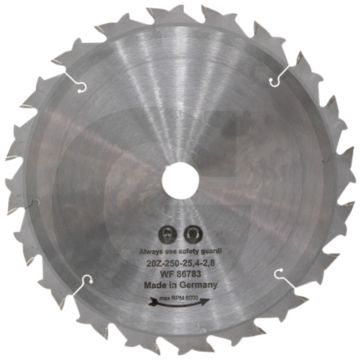 Hardmetalen zaagblad