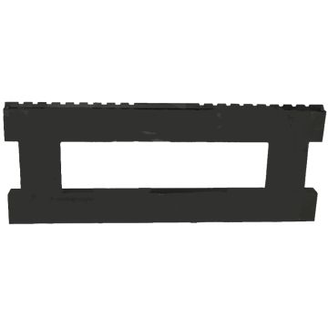 Gaffeldragerframe Draagkracht 3500 kg. - 1.20 meter