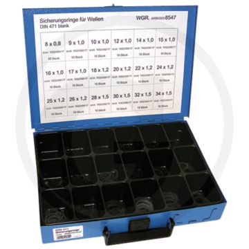 Assortiment seegerringen (buiten / voor as)