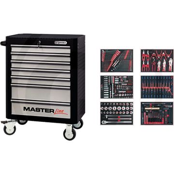 KS Tools Gevulde Gereedschapswagen- Masterline