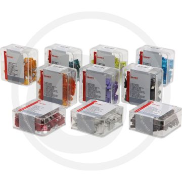 Assortiment d'atelier de fusibles enfichables 