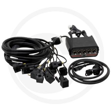 5-knops Cetop bedieningskast met kabel