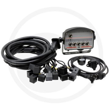 6-knops bedieningskast met kabel