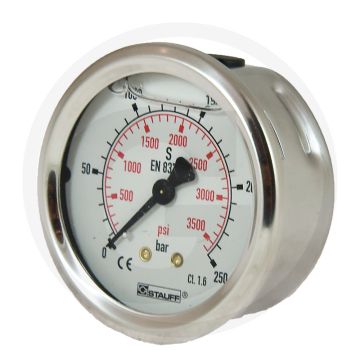 WIKA Manometer 250 bar Ø 63mm - 1/4"