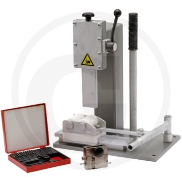 Handstempelmachine incl. stempels