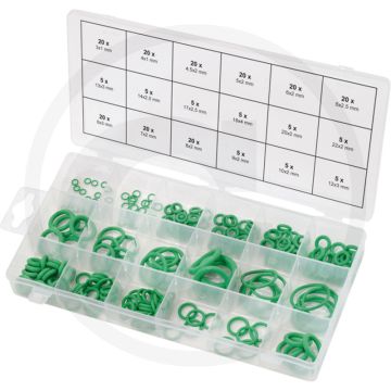 KS Tools Assortiment o-ringen, HNBR, binnen Ø 3-22 mm, 225-delig