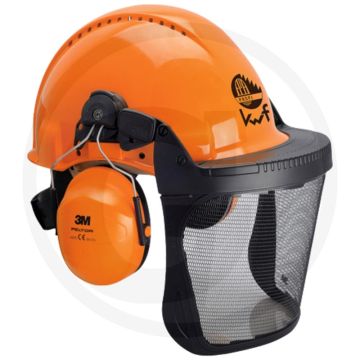 Peltor hoofdbescherming combinatie - met netvizier v5j