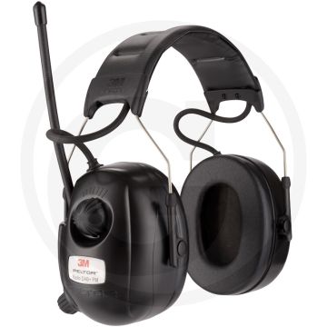 Peltor gehoorbeschermer met fm-radio & dab+ hrxd7a-01 - hoofdbeugel, 31 db isolatiewaarde, zwart