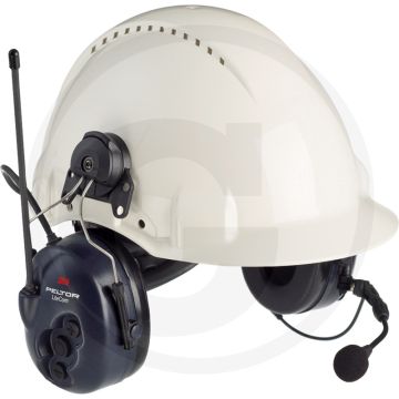 Peltor gehoorbeschermer litecom™ pulse gehoorbeschermingsradio lcp3, radio voor de pmr-band (446 mhz-band) - helmmontage