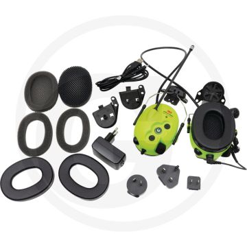 Peltor gehoorbeschermer ws™ litecom pro iii gb-headset, 446 mhz pmr, analoog / digitaal - helmmontage