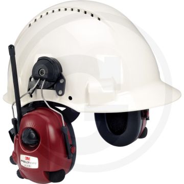Peltor gehoorbeschermer met radio alert™ impuls-gehoorbescherming radio xp, m2rx7p3n - helmmontage