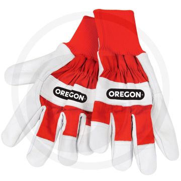 Oregon oregon werkhandschoenen xl rood / wit leer
