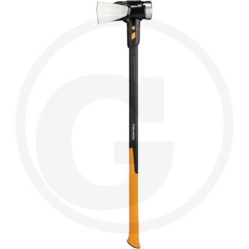 Fiskars hache de construction isocore xxl 8 lb/36" - idéale pour fendre le bois et marteler les poteaux (3600g)