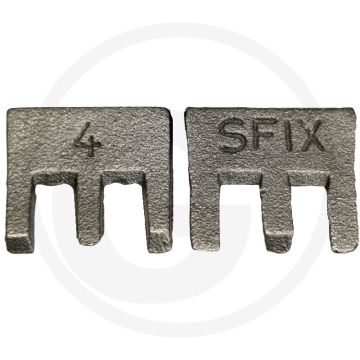 Cale s-fix taille 4 - 29x25x27 mm