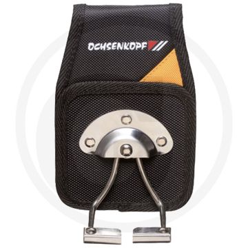 Ochsenkopf sappiehouder - praktische houder voor handsappie - eenvoudig inhangen - robuust polyester - rvs swingt mee
