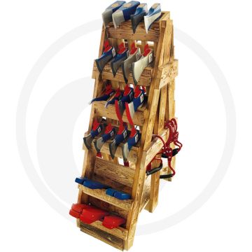 Stubai houten display bosbouw, 40-delig - handmatige houtverwerkingstools
