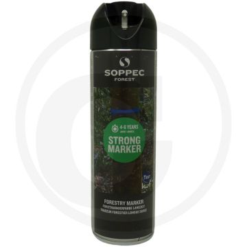 Soppec strong marker - zwart, 500 ml, -15 tot 50°c