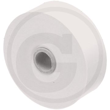 Markeringsband wit 100m x 30mm polyethyleen extra brede band voor oogstmachines