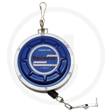Spencer meetband - 20m lengte, scharnierende haak a