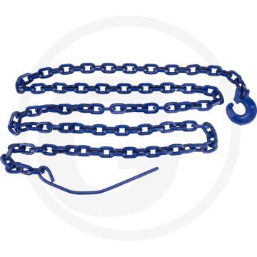 Chokerketting met haak en naald - 4-kant, 8mm, 3m, 12,2t