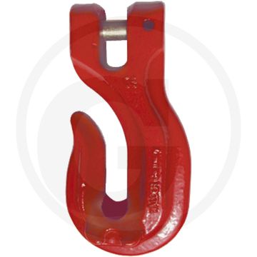 Parallelhaak met gaffel voor ketting (mm): 7 + 8
