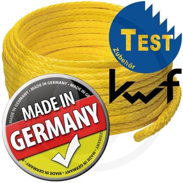 Novoleen liertouw per meter - koord-Ø 16mm, oranje, max. 500m, 23,1t