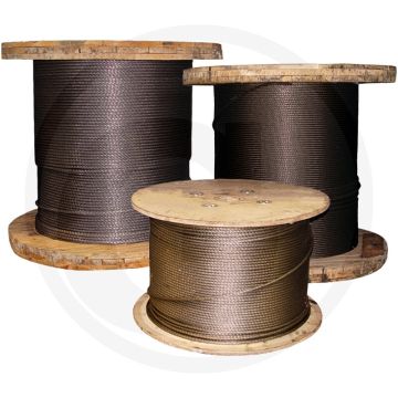 Bosbouwkabel classic per meter - koord-Ø: 16mm